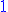 \blue 1